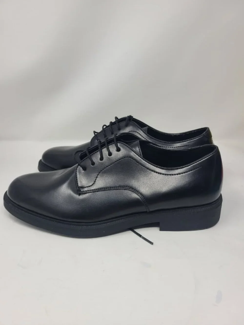 Zara black leather